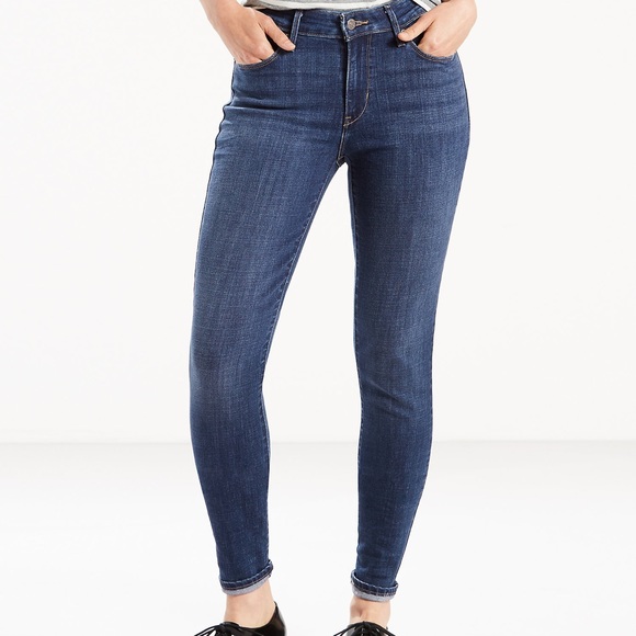 Levi’s  women’s Mid Rise Skinny Jeans - Picture 2 of 11